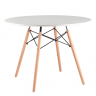 Стол EAMES белый D100