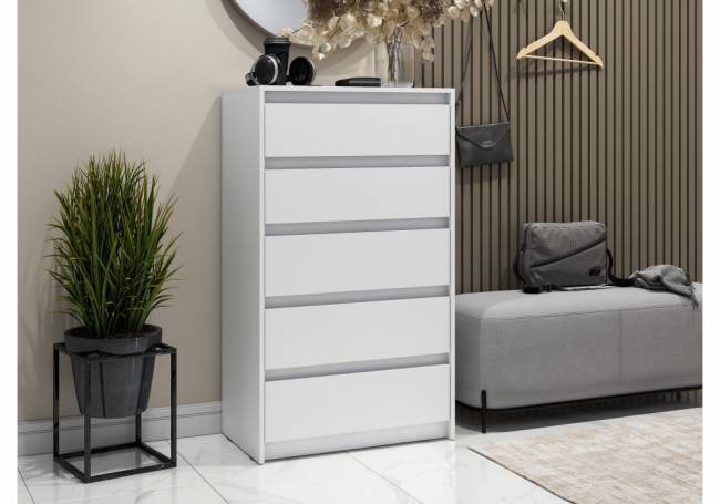 Идена КМ06-700 ЛДСП белое / ЛДСП белое