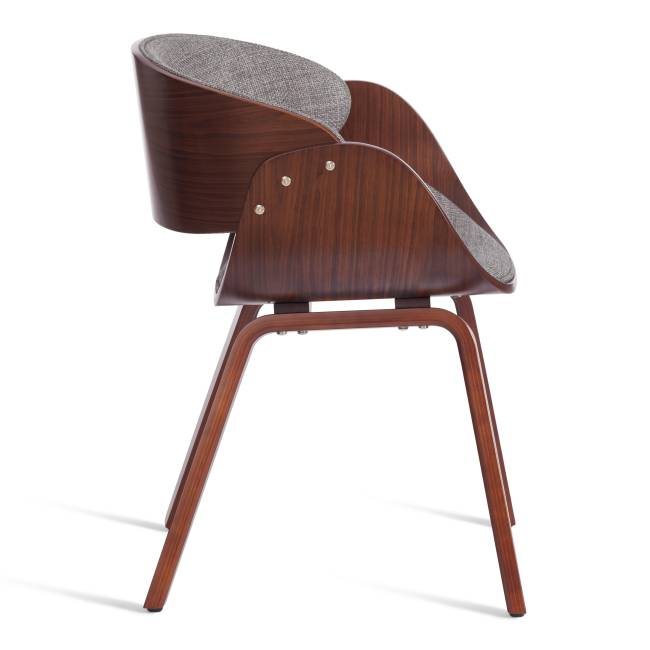 Стул LANDO (mod.8036) дерево / ткань, 59х53х75 см, орех/серый, Aimcasa 28 орех темный, серый дерево / ткань Стул LANDO (mod.8036) дерево / ткань, 59х53х75 см, орех/серый, Aimcasa 28 орех темный, серый дерево / ткань