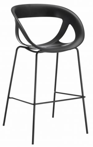 Кресло барное пластиковое Moema Stool 75 560х575х1090 мм