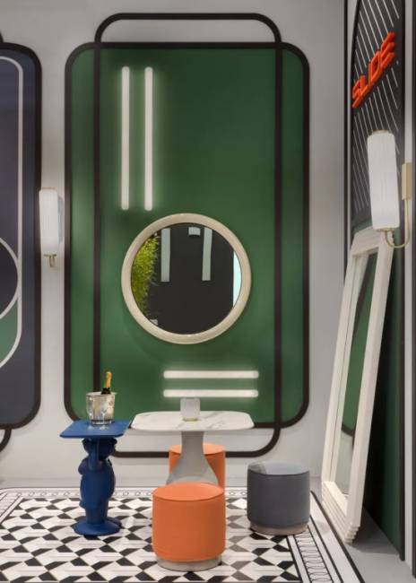 Зеркало пластиковое Cordiale Mirror L Standard 1210х50х2010 мм