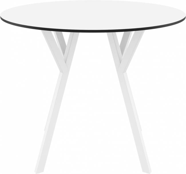 Стол пластиковый Max Table Ø90 белый Ø900х740 мм Стол пластиковый Max Table Ø90 белый Ø900х740 мм