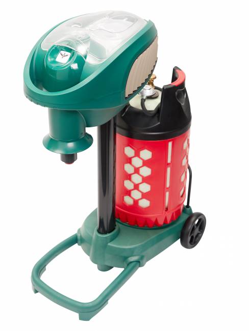 Газовый уничтожитель комаров и мошки для улицы Black kill, M3000 (на аккумуляторе)