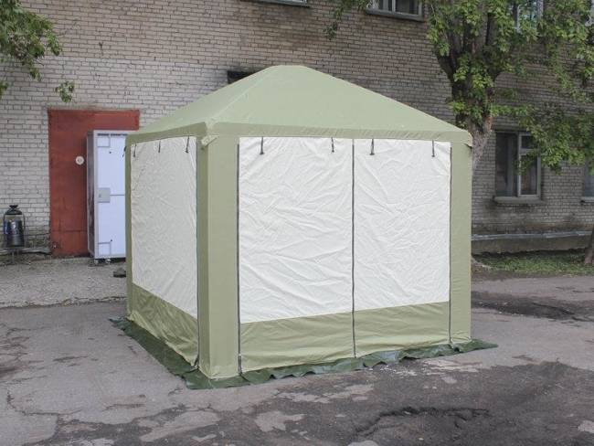 Шатер Митек ПИКНИК 3х3 м со стенками (2 места)