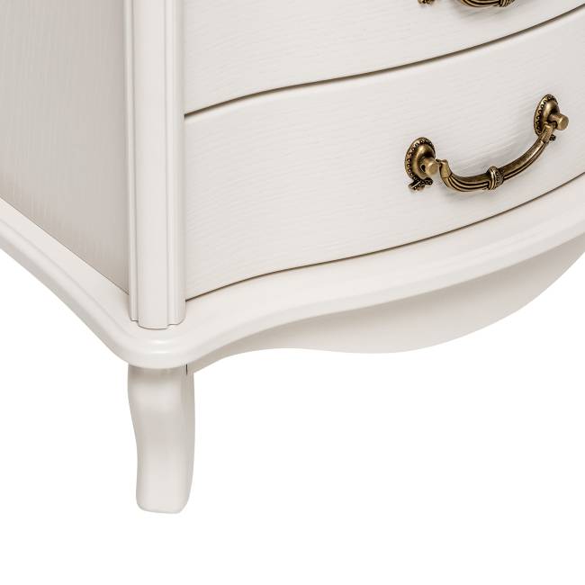 Тумба прикроватная Leset "Джульетта" (3 ящ.) Молочный дуб