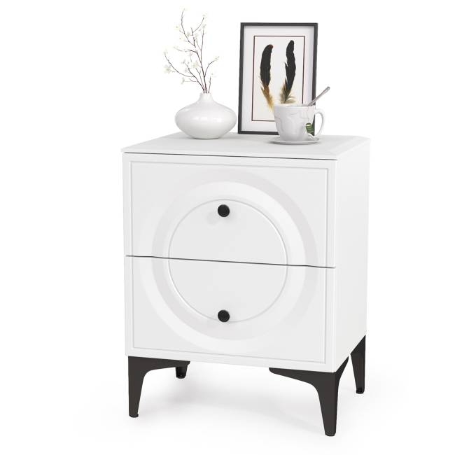 Валенсия Спальня № 31 цвет белый шагрень