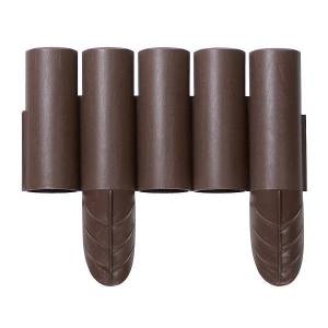 Бордюр для сада Palisada 2,35м коричневый