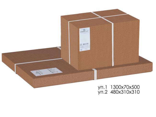 Зеркало с тумбой Селена белый 151 см х 46 см