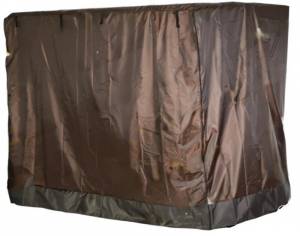 Чехол для садовых качелей Бари 165х105х145, шоколад Чехол для садовых качелей Бари 165х105х145, шоколад