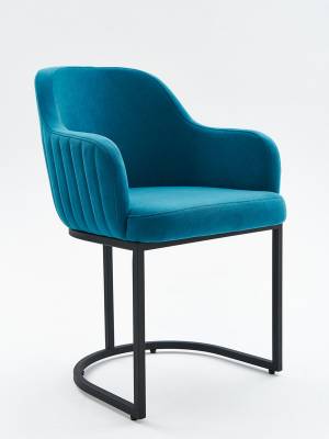 Стул Amely Denim / Black 2