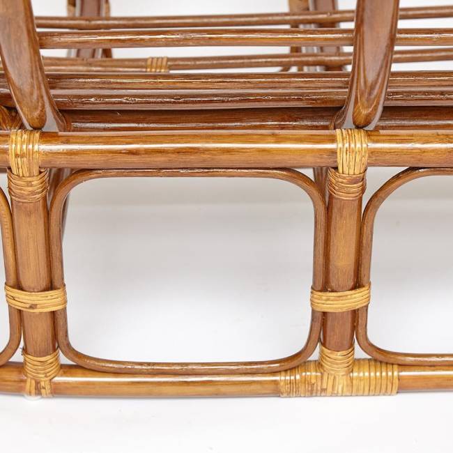 Диван MAMASAN/МАМАСАН 23/02 W /с подушкой/ подушка 182х119 см, 169х102х80 см, Pecan (орех), ткань, Старт Pecan (орех)