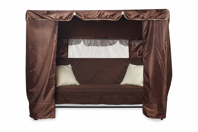 Садовые качели ТОРНАДО PREMIUM шоколад