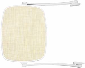 Козырек для лежака Alfa-Eden-Omega-Tropico белый, бежевый 690x530 мм