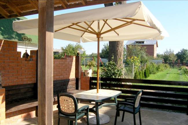 Зонт профессиональный 4х4 м Palladio Standard натуральный, слоновая кость 4000х4000 мм Зонт профессиональный 4х4 м Palladio Standard натуральный, слоновая кость 4000х4000 мм