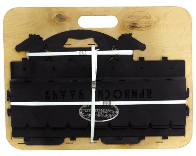 Мангал разборный "Ипподром", сталь AISI304, 3мм Мангал разборный "Ипподром", сталь AISI304, 3мм