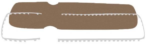 Ремкомплект к лежаку Ricambio Alfa-Omega белый, тортора