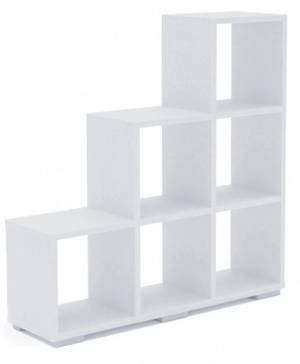 Стеллаж Стильный 108 С-1 белый