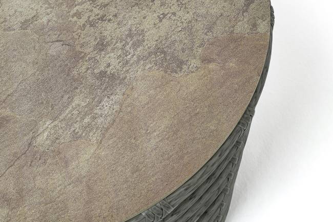 "Валенсия" журнальный столик из искусственного ротанга, цвет серый "Валенсия" журнальный столик из искусственного ротанга, цвет серый