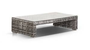 "Тито" журнальный столик из искусственного ротанга, цвет серый "Тито" журнальный столик из искусственного ротанга, цвет серый