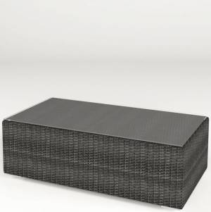 Столик "Севилья", из искусственного ротанга коричневый, серый, темно-серый Столик "Севилья", из искусственного ротанга коричневый, серый, темно-серый