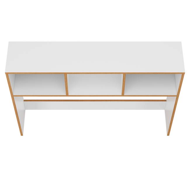 Надстройка на стол Вуди 13.161 цвет белый премиум/дуб крафт золотой