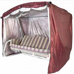 Чехол для садовых качелей Дефа Люси - 245х145х175, бордовый Чехол для садовых качелей Дефа Люси - 245х145х175, бордовый