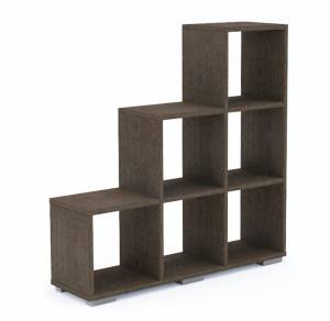 Стеллаж Стильный 108 СС-1 венге темный