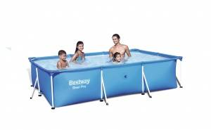 Чаша 300х201х66см для прямоугольного каркасного бассейна Splash