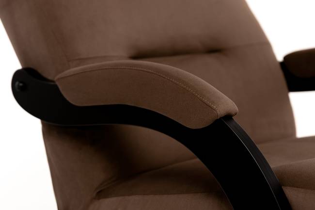 Кресло-маятник Leset Дэми Венге V23 молочный шоколад