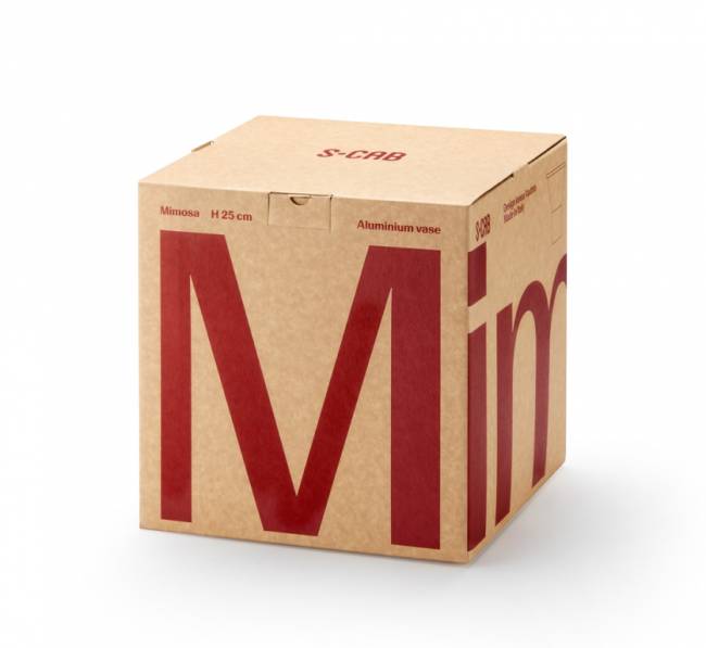 Ваза для цветов Mimosa лен, карамельный Ø245х250 мм