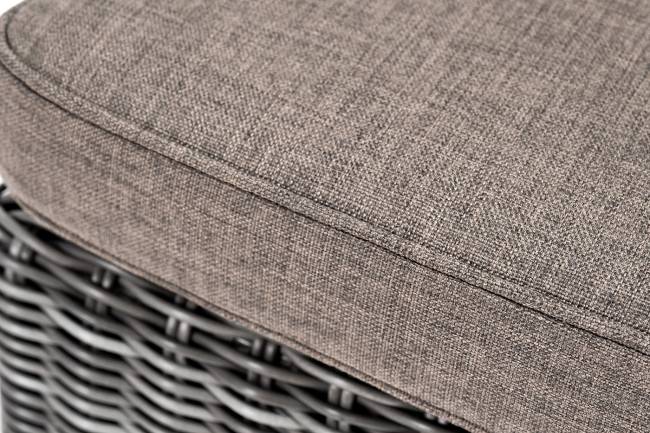 "Рим" шезлонг с подушкой, цвет графит "Рим" шезлонг с подушкой, цвет графит