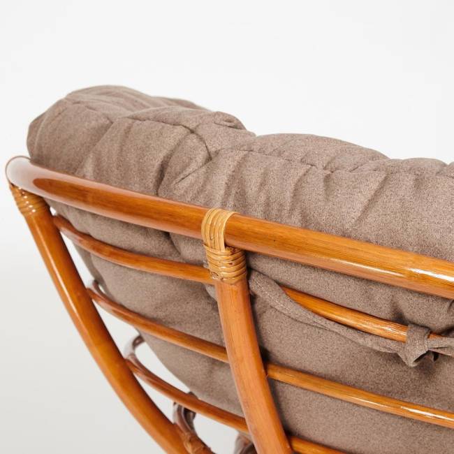 Кресло PAPASAN/ПАПАСАН 23/01 W /с подушкой/ 115х101х104 см, Cognac (коньяк), экошерсть Коричневый, 1811-5 Cognac (коньяк) Кресло PAPASAN/ПАПАСАН 23/01 W /с подушкой/ 115х101х104 см, Cognac (коньяк), экошерсть Коричневый, 1811-5 Cognac (коньяк)