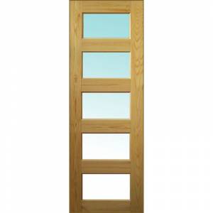 Дверь межкомнатная "Домино" Экстра сращенный под стекло 600