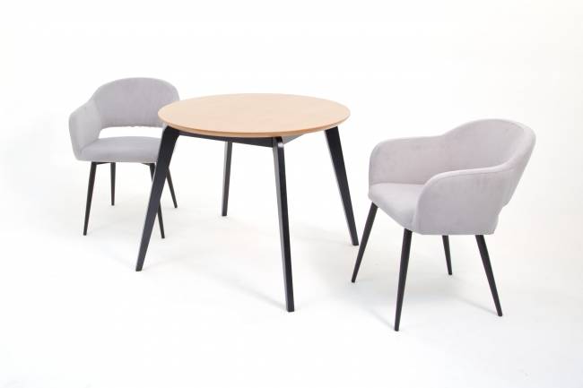 Стул Пичч чёрный / серый